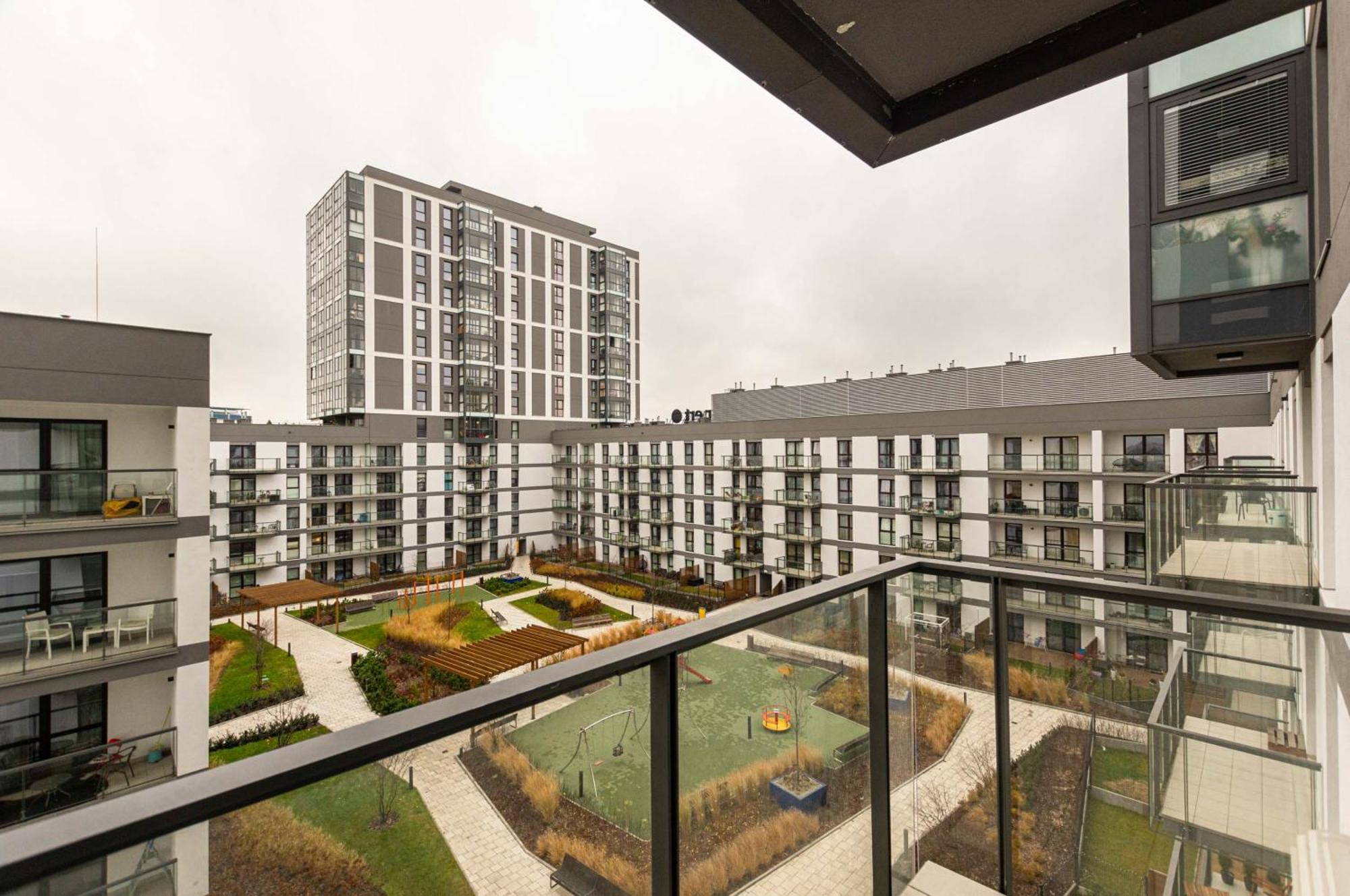 Galeria Rondo Wiatraczna Apartments Варшава Экстерьер фото